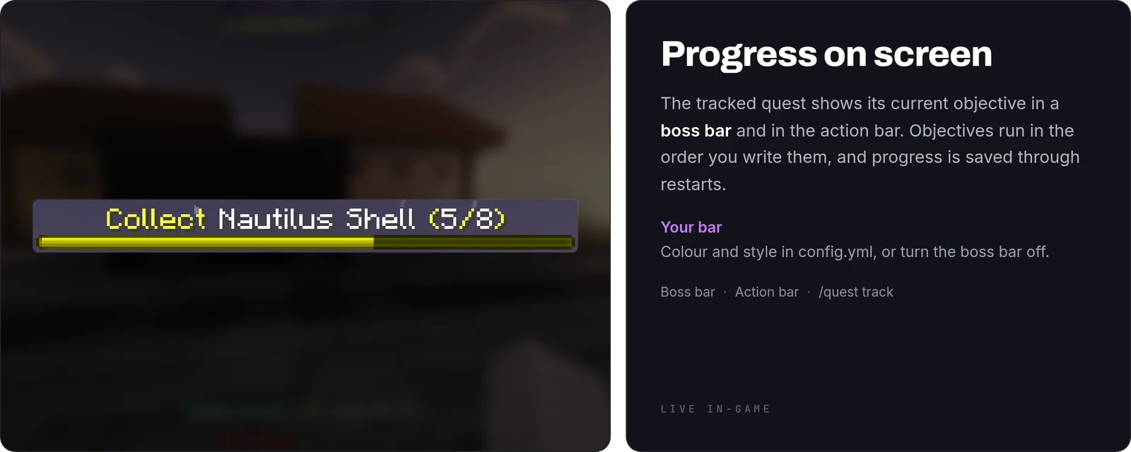 QuestForge: progreso